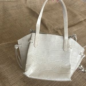Zara Faux Snakeskin Bag